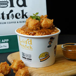 Chicken Popcorn Rice Bowl