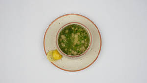 Tofu Lemon Coriander Soup
