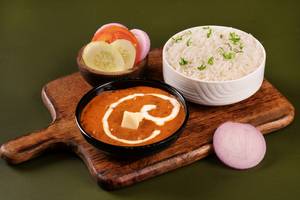 Dal Makhni with rice (combo)