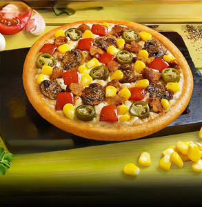 Fully Veg. Loaded Pizza