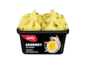 Crunchy Butter Scotch Gourmet Tub - 1 Ltr