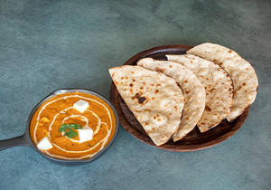 Paneer Butter Maska Masala With 2 Butter Roti