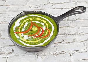 Lasooni Corn Palak