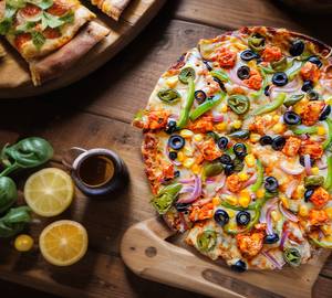 Mixed veg pizza [8 inches]