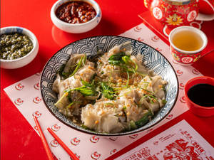 Clear Soup Wontons Chicken