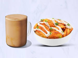 Picco Classic Hot Coffee with Masala Crispers
