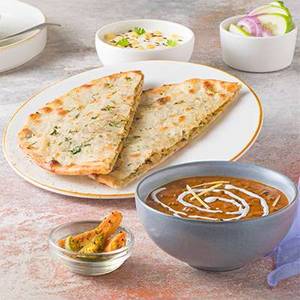 Chole + Aloo Kulcha(2Pcs) + Raita + Aachar