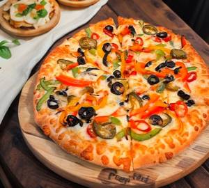 American pizza [8 inches, 4 slices, serves 1]