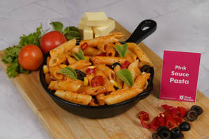 Veg Pink Sauce Pasta