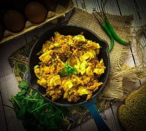 Boiled eggs bhaji
