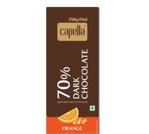 Dark Chocolate 70 Per Orange - 80 Gm