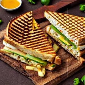 Veg grilled sandwich