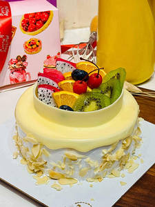 Fresh Fruit Cake 500gm