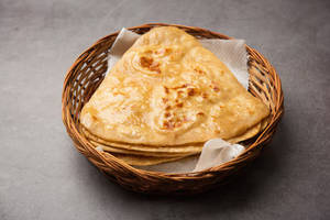Whole Wheat Tikona Tawa Parantha  [3 Mini ]