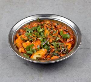 Desi onion potato sabji