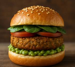 Herb Chilli Masala Burger 