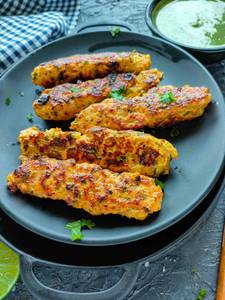 Chicken garlic kabab