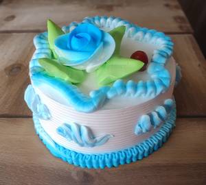 Vanilla cake eggless