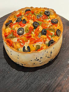 Deep Dish Paneer Paprika