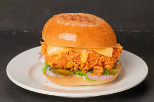 ZINGER CHICKEN BURGER
