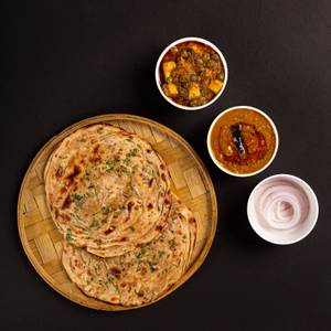 Dal Fry With 2 Paratha