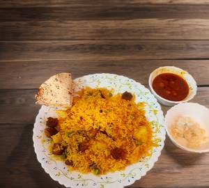 Paneer biryani [[ half