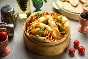 Tandoori Paneer Tikka Bao [3 Pieces]