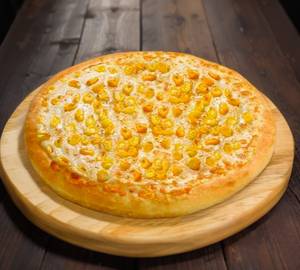 Fresh Gold corn pizza