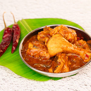 Guntur Chicken Semi Dry (6 Pcs)
