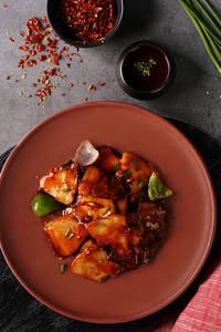 Roasted Pork In Chilli Plum Sauce