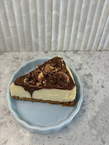Nutella Cheesecake Slice