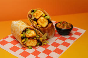 Crunchy Paneer Mini Burritto