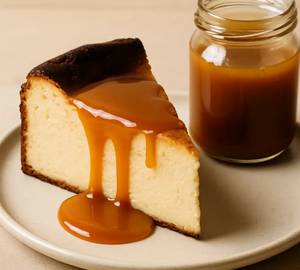 Salted Caramel basque burnt Cheesecake