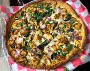 Indian fusion pizza