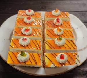 Butter scotch pastry 2 piece