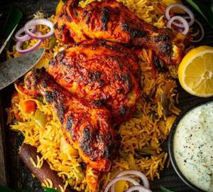 Chicken tikka biryani