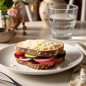 Veg Cheese Toast Sandwich