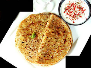 Tawa Gobi Pyaj Parantha