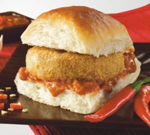 Hot Schezwan Vada Pav