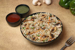 Mushroom Fried Rice