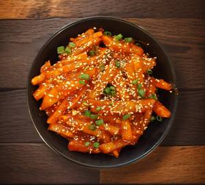 Crispy honey potato