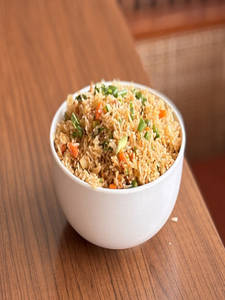 Burnt Garlic Veg Fried Rice