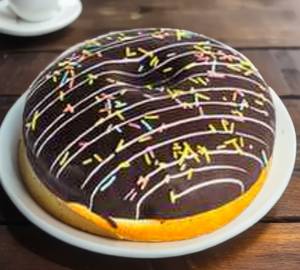 Choco donut pastry [eggless]