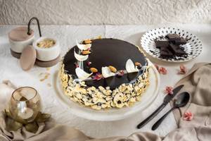 American Almond Chocolate Cake