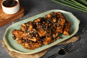 Black Pepper Chicken Dry (boneless)