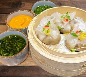 Golden Mushroom Gyoza
