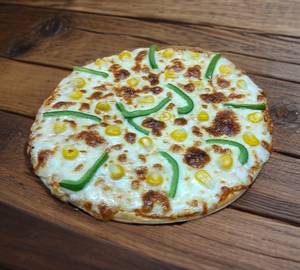 Cheese Corn And Capsicum Pizza