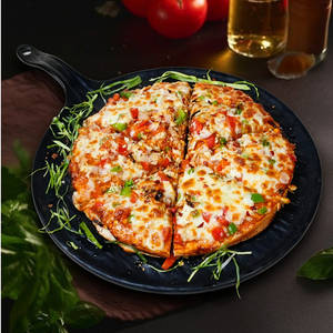 Cheese Onion Capsicum Pizza