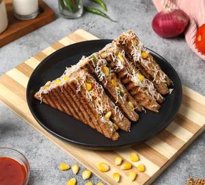 Corn Cheese Grilled Sandwich