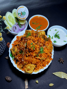 Chaap Tikka Dum Biryani [Serves 1]
